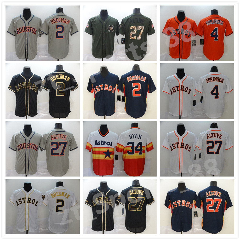 Houston 2021 Men Women youth Baseball jerseys 4 George Springe 27 Jose Altuve 2 Alex Bregman 34 Nolan Ryan Astros Jersey, As shown in illustration
Houston 2021 Men Women youth Baseball jerseys 4 George Springe 27 Jose Altuve 2 Alex Bregman 34 Nolan Ryan Astros Jersey, As shown in illustration