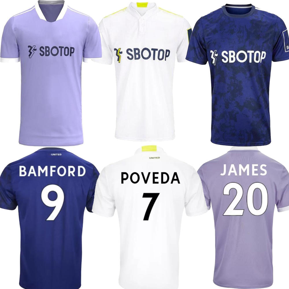 Leeds Soccer Jersey Home White Away Blue 3rd Purpl ALIOSKI COOPER T ROBERTS JANSSON BAMFORD HERNANDEZ KLICH maillots Football Shirt Uniforms 21 22
Leeds Soccer Jersey Home White Away Blue 3rd Purpl ALIOSKI COOPER T ROBERTS JANSSON BAMFORD HERNANDEZ KLICH maillots Football Shirt Uniforms 21 22