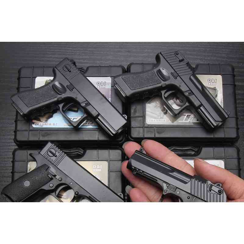 7844Mini Alloy Gell Ball Model Glock Colt Desert Eagle Fake EVA Soft Bullet Kids Interactive Toy Gun Plastic Bullets
7844Mini Alloy Gell Ball Model Glock Colt Desert Eagle Fake EVA Soft Bullet Kids Interactive Toy Gun Plastic Bullets