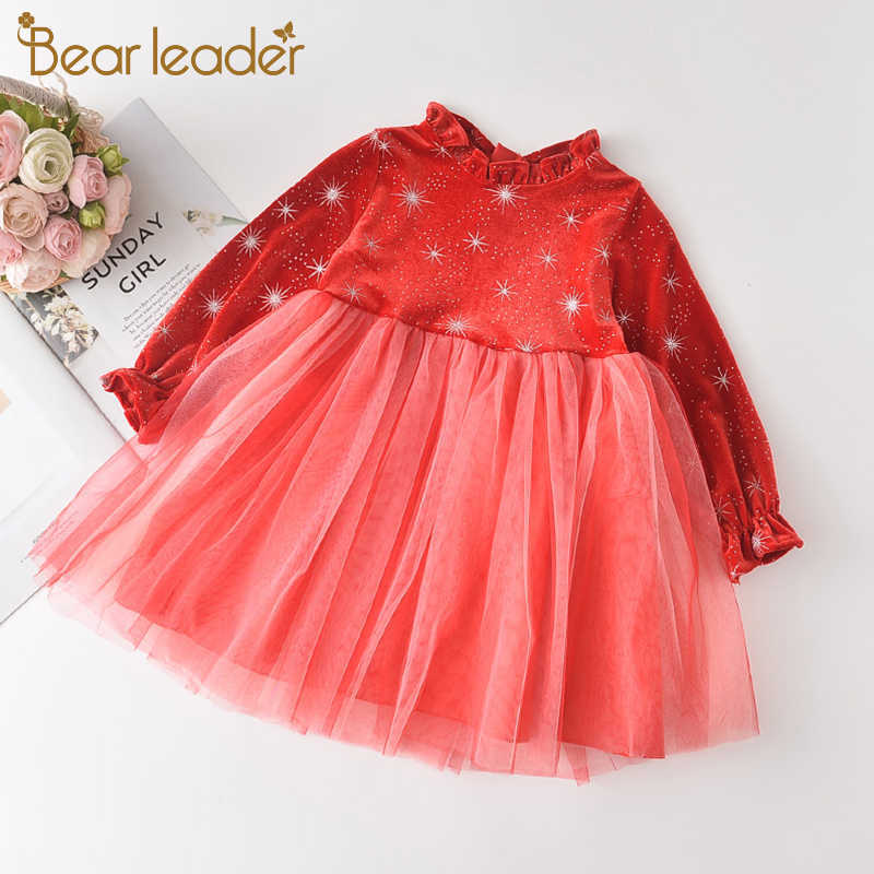 Bear Leader Girls Christmas Party Dress Fashion Kids Princess Dresses Children Fancy Costumes Mesh Sweet Vestidos 3 7Y 210708, Ah986red
Bear Leader Girls Christmas Party Dress Fashion Kids Princess Dresses Children Fancy Costumes Mesh Sweet Vestidos 3 7Y 210708, Ah986red