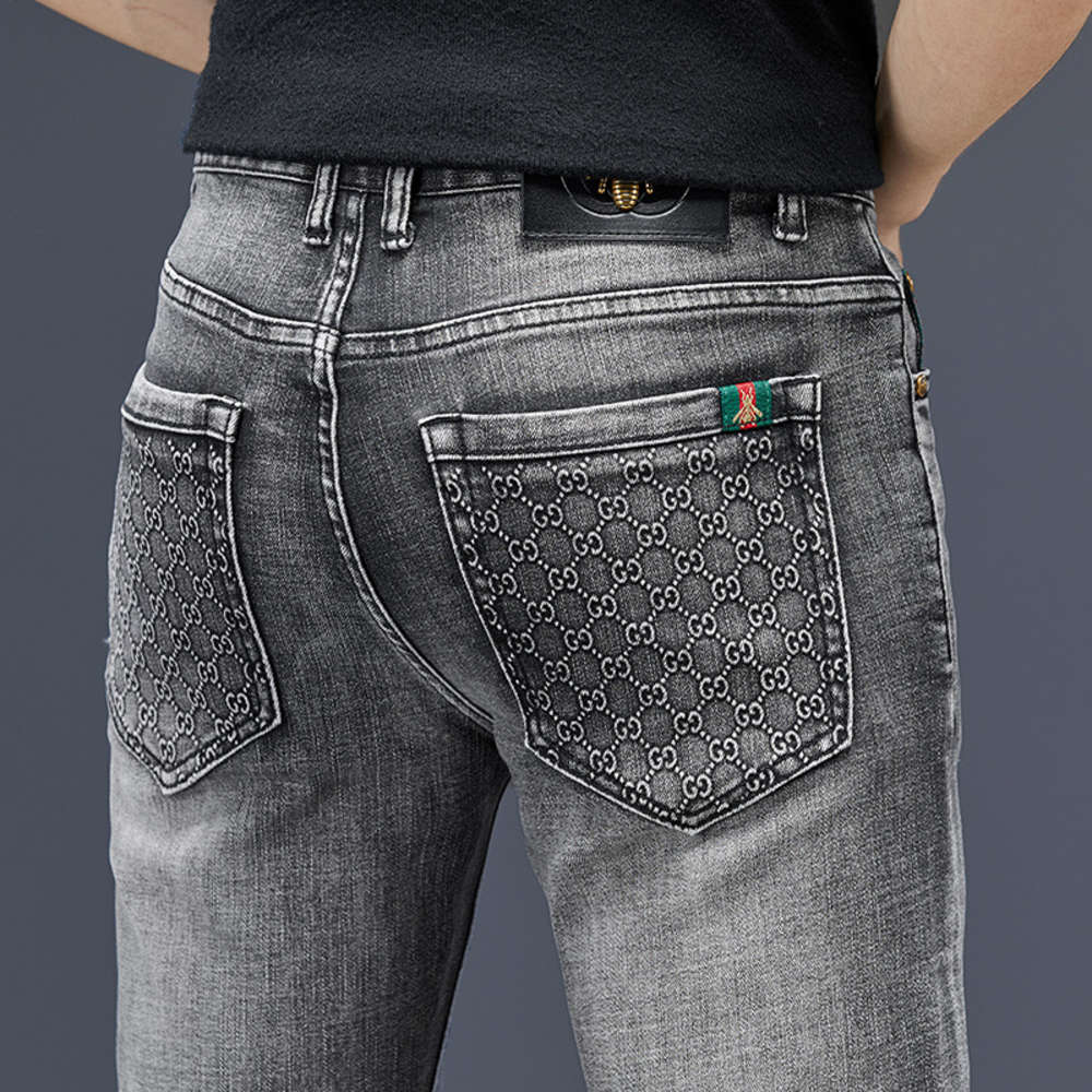 Black Color Autumn Winter Men's Cotton Slim Elastic Gc Brand Business Trousers Classic Style Jeans Denim Male Pants
Black Color Autumn Winter Men's Cotton Slim Elastic Gc Brand Business Trousers Classic Style Jeans Denim Male Pants