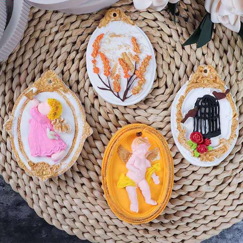 Angel Baby Pendant Silicone Mold Wheat Ear Bird Cage For Chocolate Cake Decorating Tools DIY Car Aroma Wax Plaster Crafts Mould Baking & Pas
Angel Baby Pendant Silicone Mold Wheat Ear Bird Cage For Chocolate Cake Decorating Tools DIY Car Aroma Wax Plaster Crafts Mould Baking & Pas