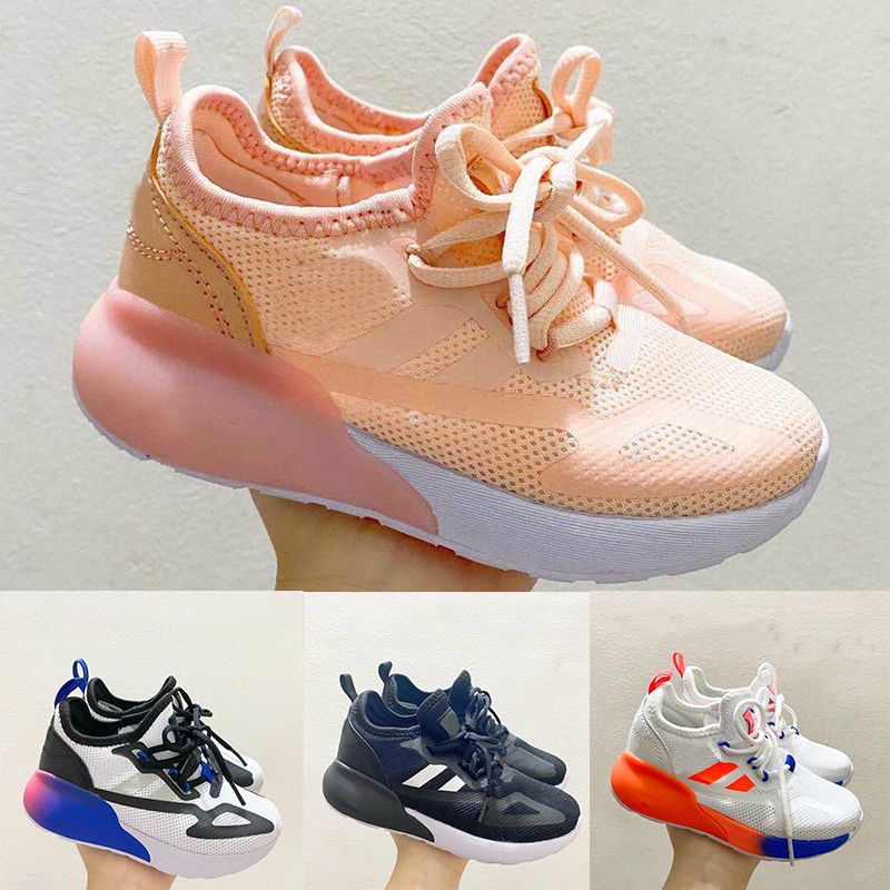 Childrens Running Shoes Originals ZX 2K shoe black WHITE Popcorn kid baby Sandal Designer Sneakers PlatformMen Basketball Outdoor size 26-37 021, Item#6
Childrens Running Shoes Originals ZX 2K shoe black WHITE Popcorn kid baby Sandal Designer Sneakers PlatformMen Basketball Outdoor size 26-37 021, Item#6