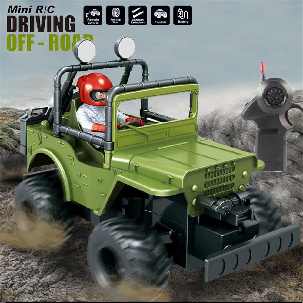 2.4G 136 4-Channel RC Cars Mini Childrens Toy Remote Control Car Crashworthy Off-road Vehicle Model for Kids
2.4G 136 4-Channel RC Cars Mini Childrens Toy Remote Control Car Crashworthy Off-road Vehicle Model for Kids