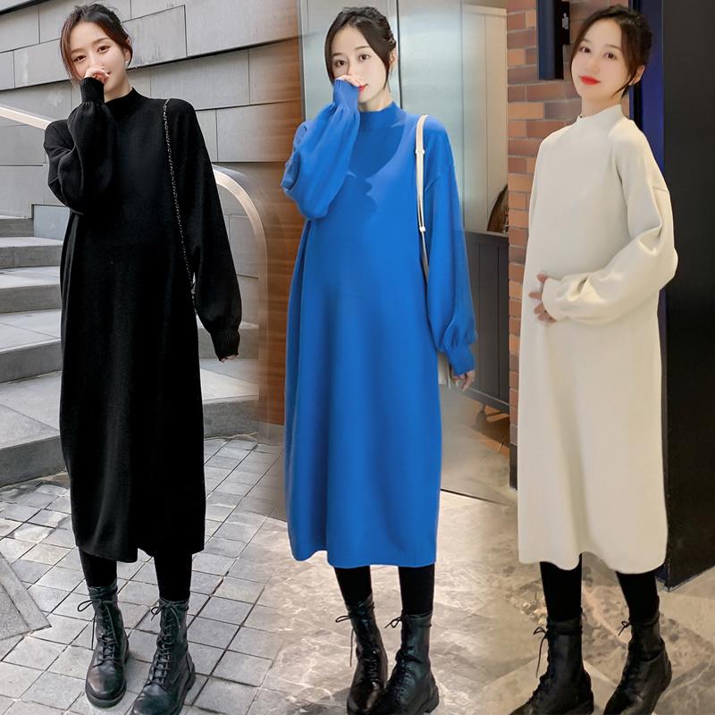 Maternity Dresses 2021 Autumn Winter Thick Warm Knitted Long Dress Sweaters Clothes For Pregnant Women Loose Pregnancy Clothing, Beige
Maternity Dresses 2021 Autumn Winter Thick Warm Knitted Long Dress Sweaters Clothes For Pregnant Women Loose Pregnancy Clothing, Beige