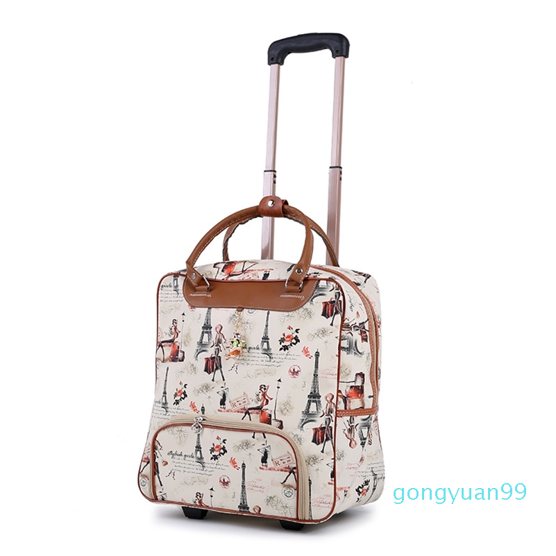 Fashion Women travel Business Boarding bag ON wheels trolley bags large capacity Travel Rolling Luggage Retro girl Suitcase Bag LJ201222
Fashion Women travel Business Boarding bag ON wheels trolley bags large capacity Travel Rolling Luggage Retro girl Suitcase Bag LJ201222