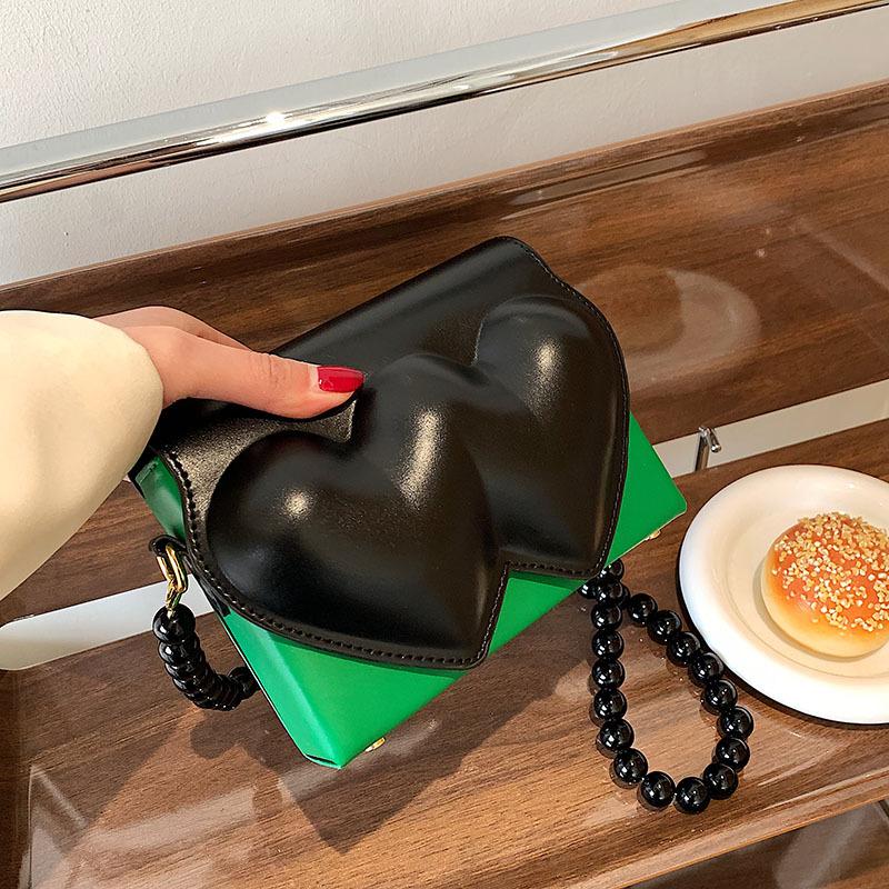 Evening Bags 3D Heart Shaped Design Crossbody For Women Purses And Handbags Polka Dot Shoulder Bag Pearl Chain Female Clutch 2022, White
Evening Bags 3D Heart Shaped Design Crossbody For Women Purses And Handbags Polka Dot Shoulder Bag Pearl Chain Female Clutch 2022, White