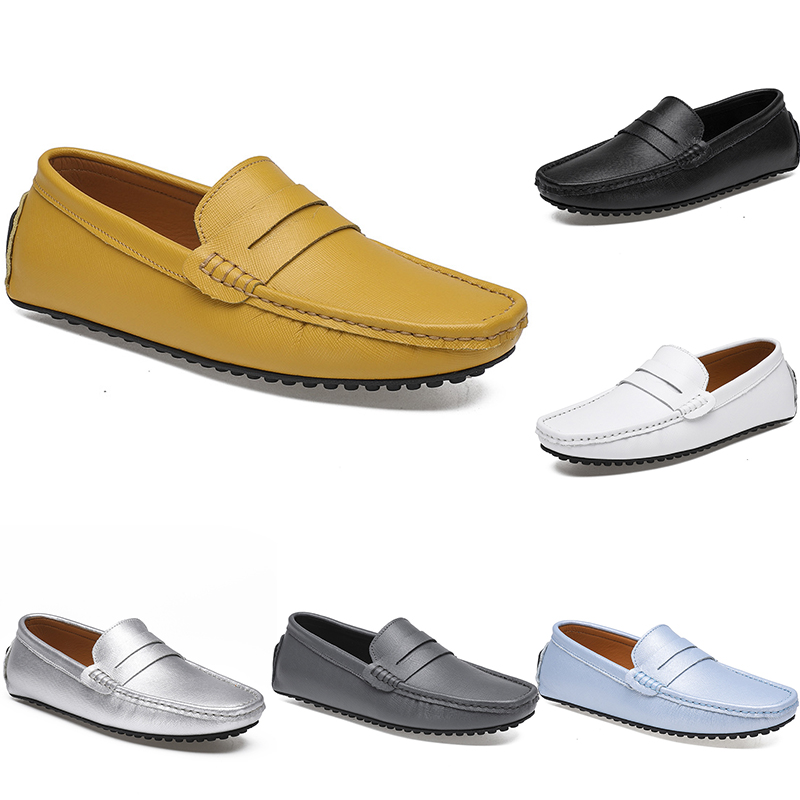 leather peas men's casual driving shoes soft sole fashion black navy white blue silver yellow grey footwear all-match lazy cross-border 38- color101
leather peas men's casual driving shoes soft sole fashion black navy white blue silver yellow grey footwear all-match lazy cross-border 38- color101