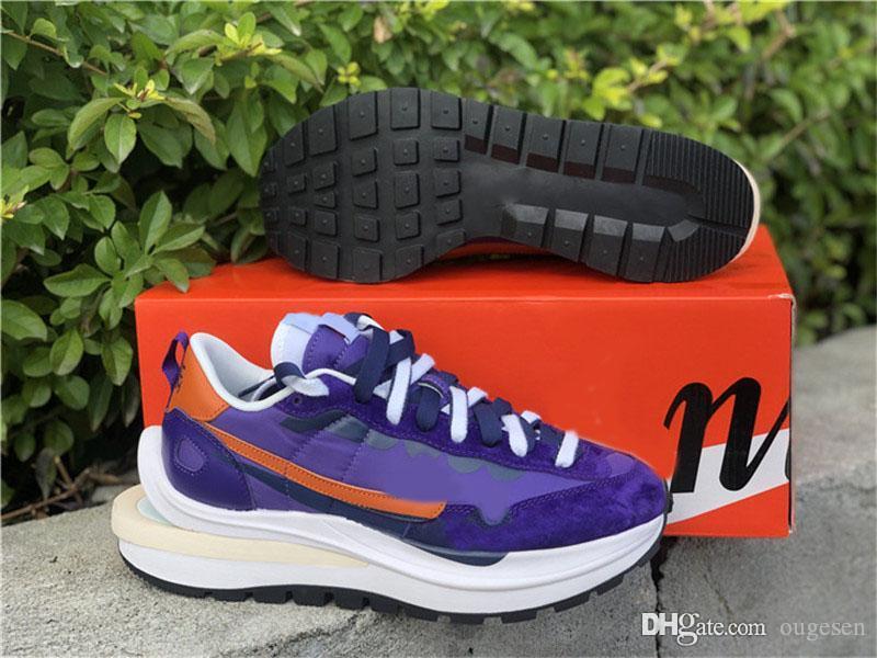 New Release Authentic Sacai VaporWaffle Men Sneakers Dark Iris Campfire Orange White Sesame Blue Void Outdoor Sports Shoes With Original Box
New Release Authentic Sacai VaporWaffle Men Sneakers Dark Iris Campfire Orange White Sesame Blue Void Outdoor Sports Shoes With Original Box