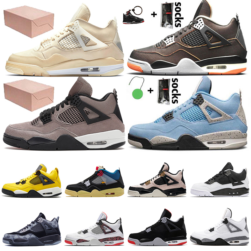 2021 WITH BOX Taupe Haze Men Women 4s Basketball Shoes Retro Fire Red Travis Purple Union Analyzes University Blue Mens Jumpman 4 Trainers Sneakers, B29 silt red 36-47
2021 WITH BOX Taupe Haze Men Women 4s Basketball Shoes Retro Fire Red Travis Purple Union Analyzes University Blue Mens Jumpman 4 Trainers Sneakers, B29 silt red 36-47