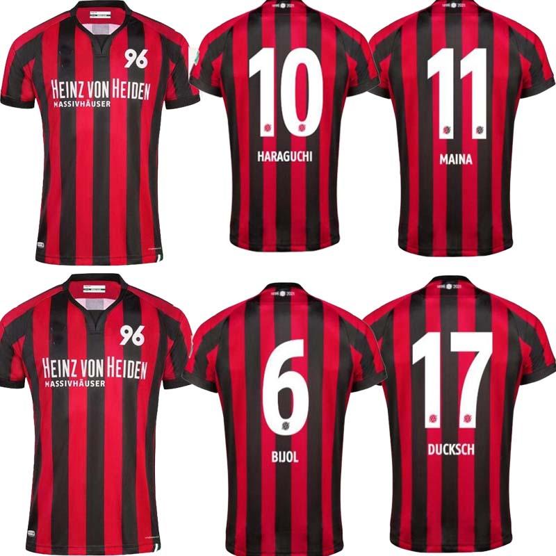 2021 2022 Hannover 125th anniversary special 96 soccer jerseys 21 22 MAINA BIJOL HARAGUCHI DUCKSCH SCHINDLER Football shirt, Black
2021 2022 Hannover 125th anniversary special 96 soccer jerseys 21 22 MAINA BIJOL HARAGUCHI DUCKSCH SCHINDLER Football shirt, Black