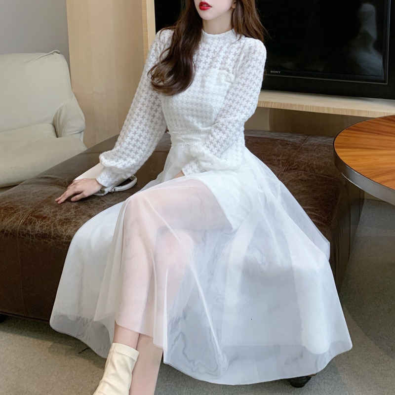 skirt 2021 Spring Fashion Sweet Two Piece Women Korean Elegant Long Sleeve Slim Bodycon Mini Dress + Mesh Skirts Suits Set VUCL, Black
skirt 2021 Spring Fashion Sweet Two Piece Women Korean Elegant Long Sleeve Slim Bodycon Mini Dress + Mesh Skirts Suits Set VUCL, Black
