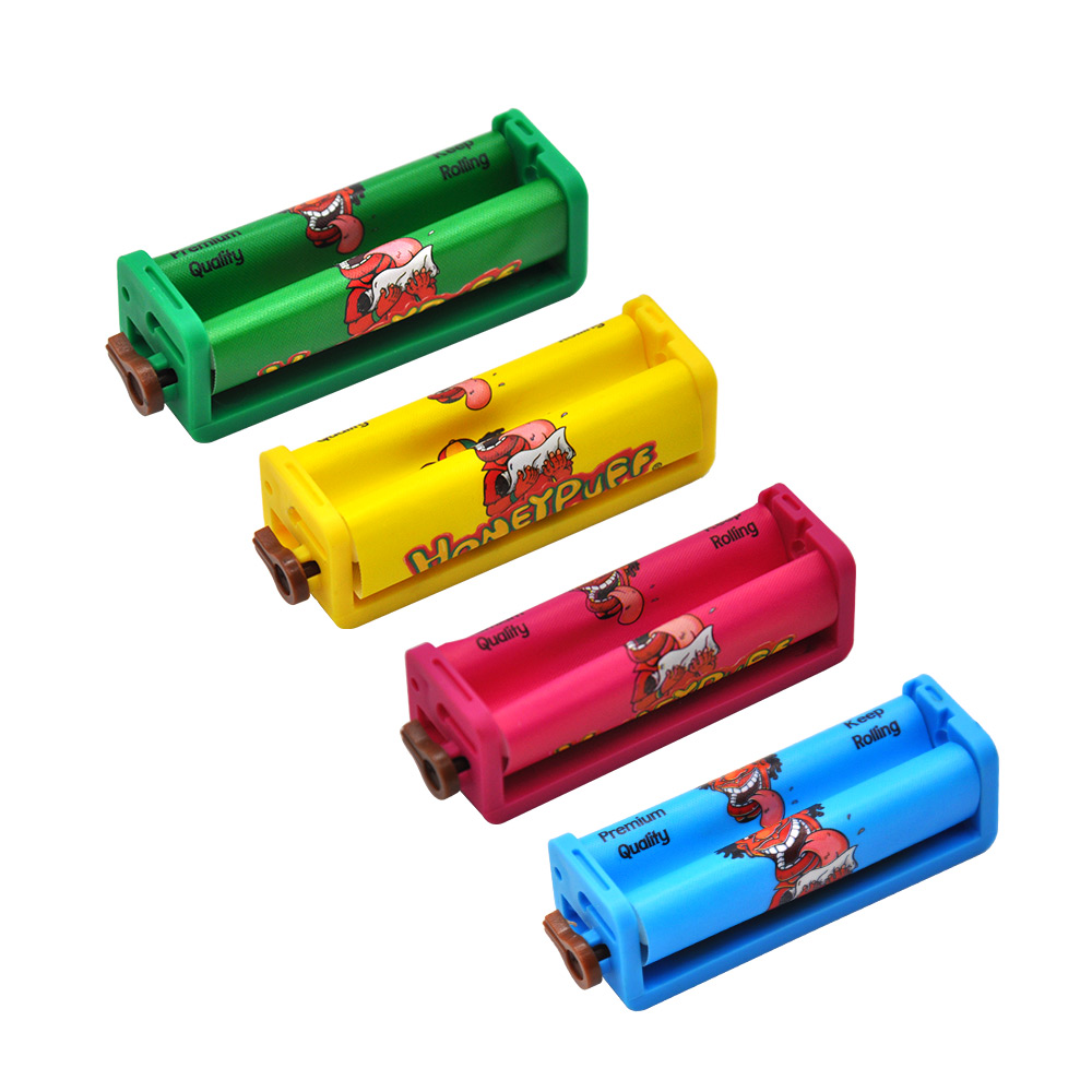 HONEYPUFF Smoking Hard Plastic Cigarette Rolling Machine with Adjustment 70MM Size Roll Machine On Metal Tray Pipe Gift Box
HONEYPUFF Smoking Hard Plastic Cigarette Rolling Machine with Adjustment 70MM Size Roll Machine On Metal Tray Pipe Gift Box