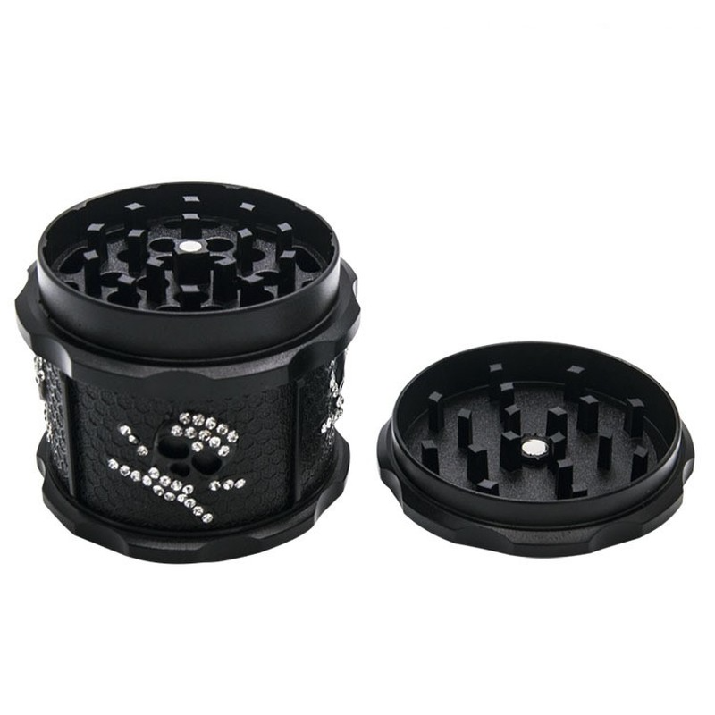 Diamond bone cigarette grinding alloy is durable, fashionable, novel, unique, beautiful and convenient
