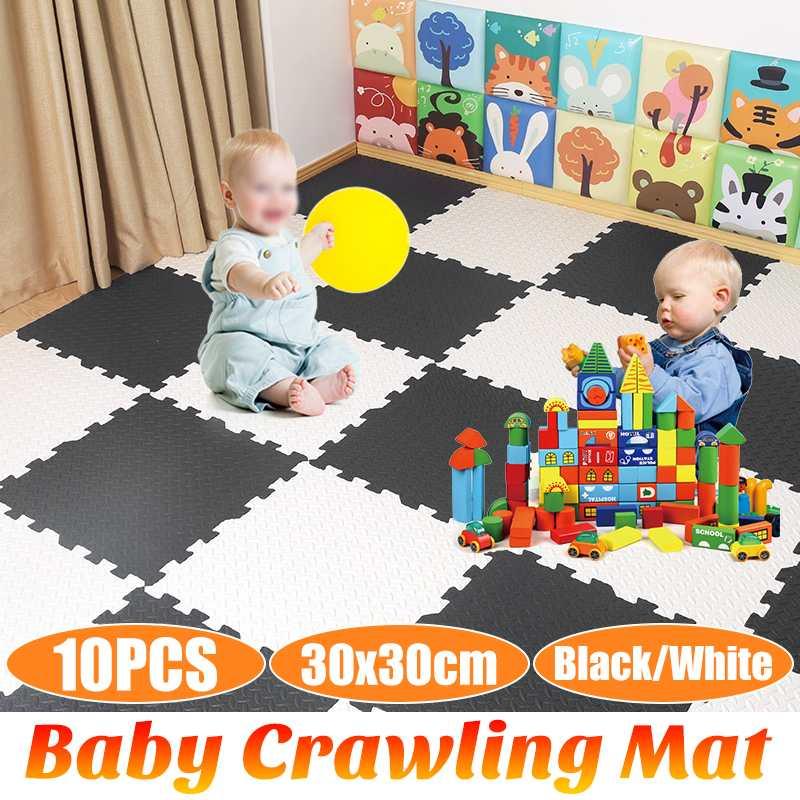 Carpets 10PCS Baby Puzzle Mat Play Kids Interlocking Exercise Tiles Rugs Floor Toys Carpet Soft Climbing Pad EVA Foam, White
Carpets 10PCS Baby Puzzle Mat Play Kids Interlocking Exercise Tiles Rugs Floor Toys Carpet Soft Climbing Pad EVA Foam, White