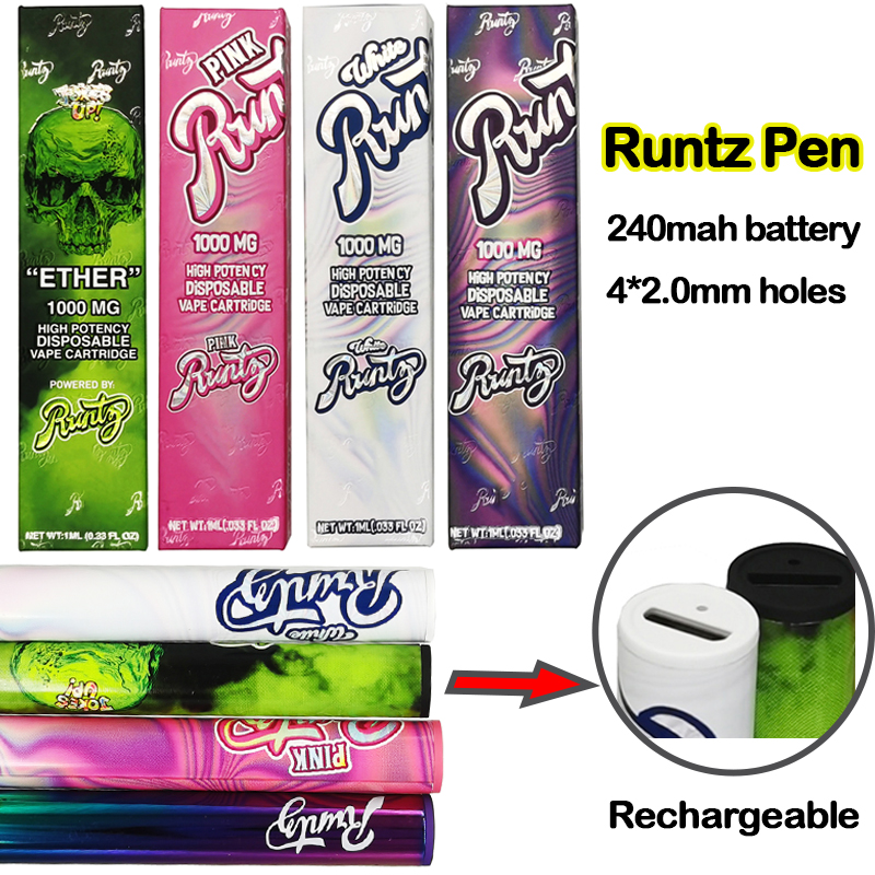 Factory Price Runtz Disposable Vape Pens E Cigarettes Atomizer Pen 1.0ml Thick Oil D8 D9 D10 Cartridges 240mah Battery Starter Kits With Fancy Box
Factory Price Runtz Disposable Vape Pens E Cigarettes Atomizer Pen 1.0ml Thick Oil D8 D9 D10 Cartridges 240mah Battery Starter Kits With Fancy Box