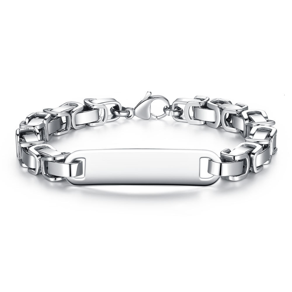 bracelet Style domineering personality men's stainless steel bracelet titanium smooth Bracelet, Golden;silver
bracelet Style domineering personality men's stainless steel bracelet titanium smooth Bracelet, Golden;silver