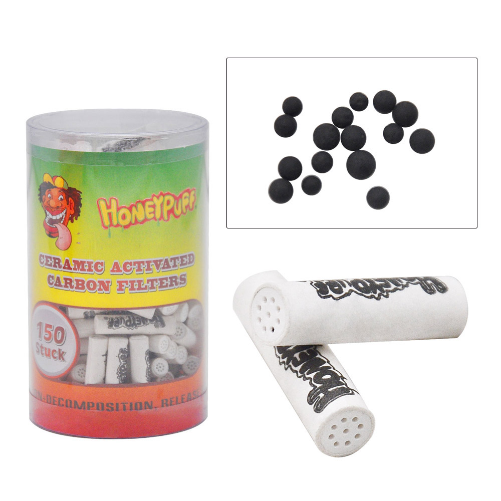 HONEYPUFF Smoking 6MM Disposable Active Charcoal Pipe Filter Tip Suit For Metal Pipes or Natural Wood Smoke Pipes Tobacco Cigarette Accessories
HONEYPUFF Smoking 6MM Disposable Active Charcoal Pipe Filter Tip Suit For Metal Pipes or Natural Wood Smoke Pipes Tobacco Cigarette Accessories