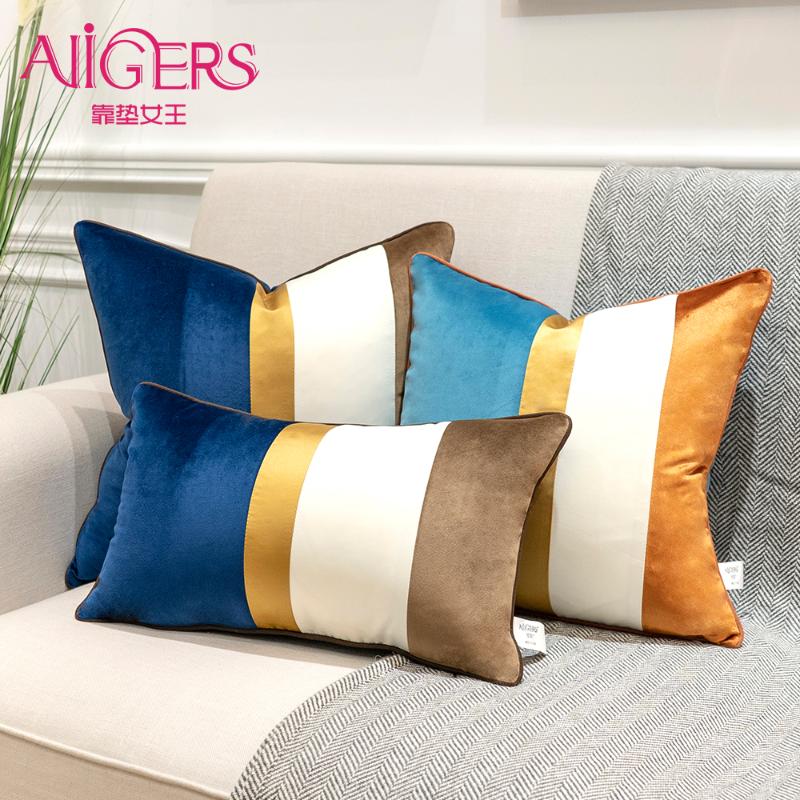 Avigers Luxury Velvet Modern Multicolor Geometric Stripe Patchwork Throw Pillow Cases Home Decor Cushion Covers Cushion/Decorative
Avigers Luxury Velvet Modern Multicolor Geometric Stripe Patchwork Throw Pillow Cases Home Decor Cushion Covers Cushion/Decorative