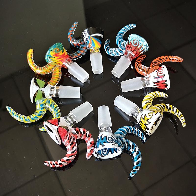 Hookah 2 Styles Heady Glass Bowls 14mm Male Colored Funnel Bowl Piece Dry Herb Tobacco Smoking Accessories For Quartz Banger Oil Rigs
Hookah 2 Styles Heady Glass Bowls 14mm Male Colored Funnel Bowl Piece Dry Herb Tobacco Smoking Accessories For Quartz Banger Oil Rigs