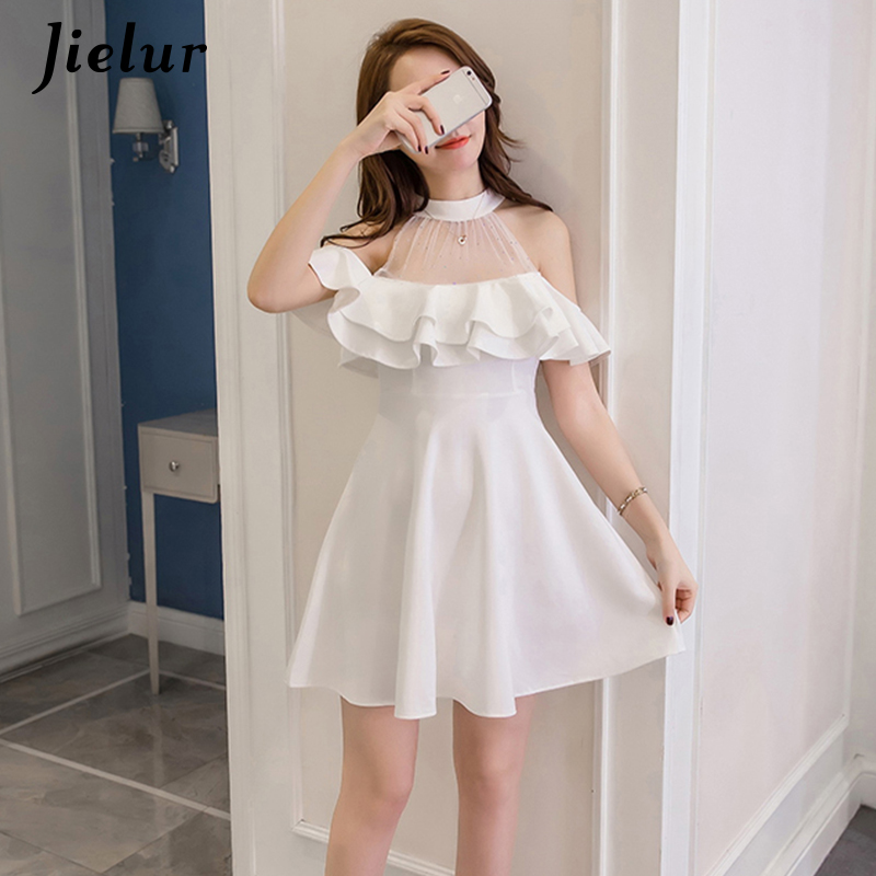 2021jielur elegant lace off shoulder women dress summer korean hipster black white party slim ruffles a line dress vestidos, Black;gray
2021jielur elegant lace off shoulder women dress summer korean hipster black white party slim ruffles a line dress vestidos, Black;gray