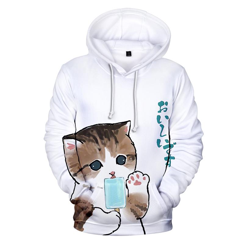 Men's Hoodies & Sweatshirts Animal Cute Cat Eat Ice 3d Pullover Fashion Men Women Hoodie Tops Pocket Long Sleeve Boys Girls Hooded
Men's Hoodies & Sweatshirts Animal Cute Cat Eat Ice 3d Pullover Fashion Men Women Hoodie Tops Pocket Long Sleeve Boys Girls Hooded