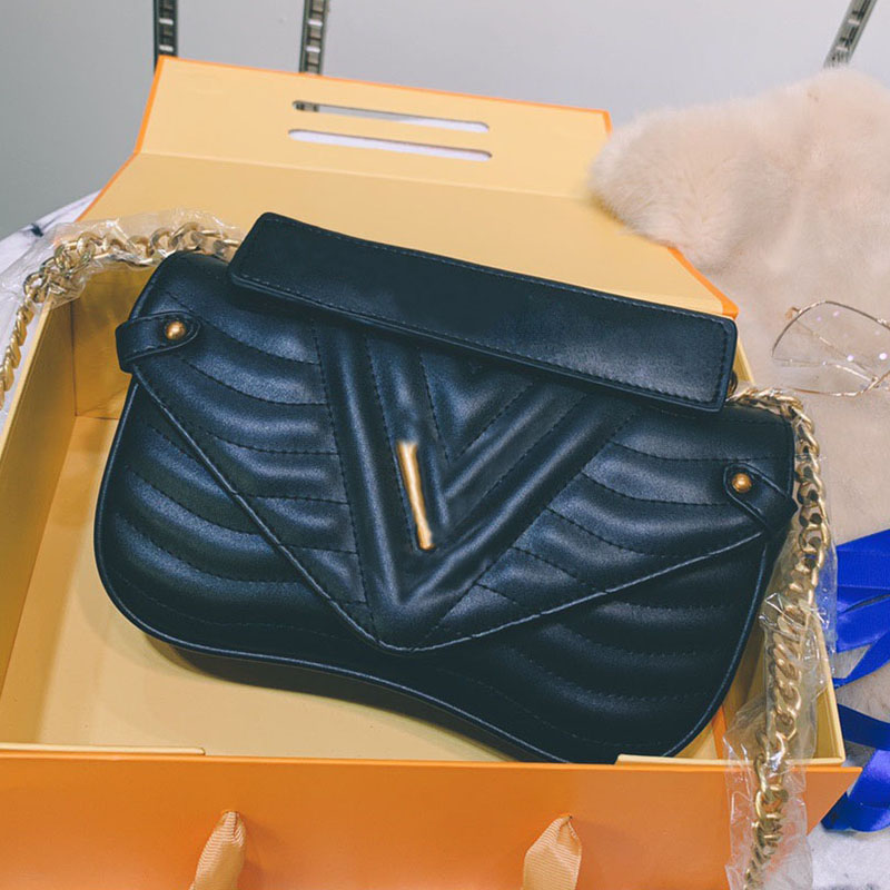 M54868 Fashion famous brand Ladies Messenger bags stripe leather Women's england style purse luxury shoulder crossbod handbags With box, Black
M54868 Fashion famous brand Ladies Messenger bags stripe leather Women's england style purse luxury shoulder crossbod handbags With box, Black