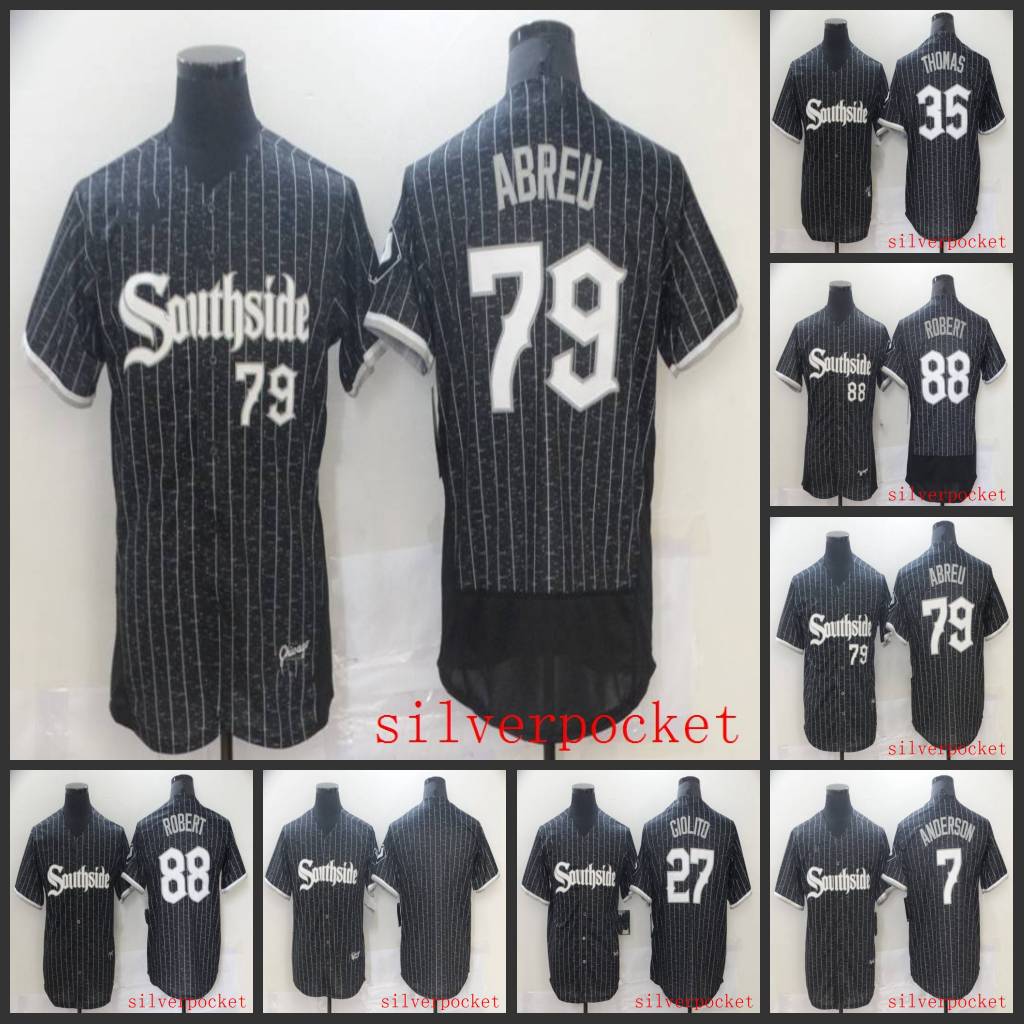 Custom 2021 Chicago Men Women youth Baseball Jerseys 72 Carlton Fisk„ #79 Jose Abreu 45 Michael#132; 35 Frank Thomas Stitched White Sox jersey
