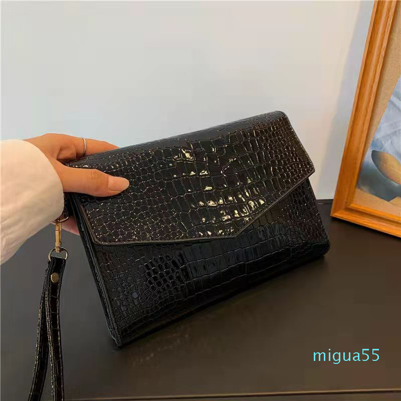 Ladies Clutch Crocodile Pattern Clutches Envelope Bag Casual Bags Women Alligator PU Party Hasp Hard None Fashion Flap Pocket Vintage Cover, Make up the freight
Ladies Clutch Crocodile Pattern Clutches Envelope Bag Casual Bags Women Alligator PU Party Hasp Hard None Fashion Flap Pocket Vintage Cover, Make up the freight