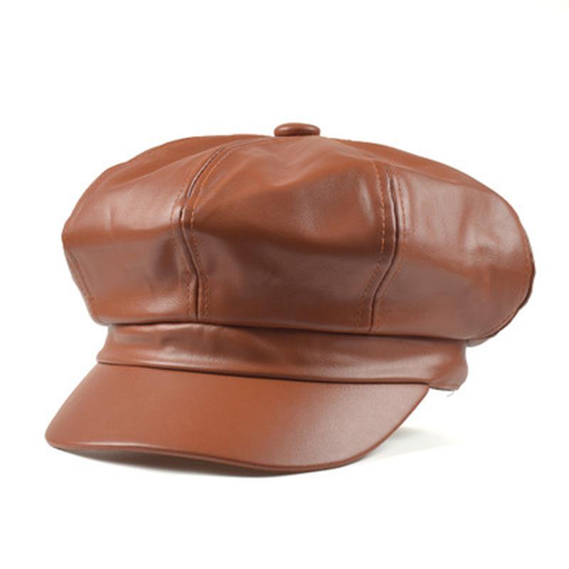 Berets Female Korean Octagonal Cap Spring Winter Casual Beret Women Flat Hat Leather Sboy Quality Fashion Artist PU, Black
Berets Female Korean Octagonal Cap Spring Winter Casual Beret Women Flat Hat Leather Sboy Quality Fashion Artist PU, Black