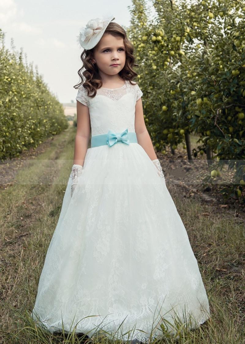 Girl's Dresses Princess A Line White Ivory Flower Girl Dress Lace Sheer Neck Sleeveless Girls First Communion Pageant Gown, Red;yellow
Girl's Dresses Princess A Line White Ivory Flower Girl Dress Lace Sheer Neck Sleeveless Girls First Communion Pageant Gown, Red;yellow