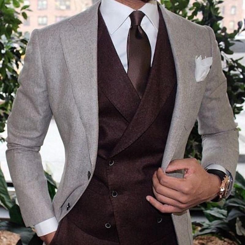 Latest Design Casual Stylish Custome Homme Grey Men Suits Wedding Suits For Men Tuxedos Three Pieces Blazers Jacket+Pants+Vest1, Custom color
Latest Design Casual Stylish Custome Homme Grey Men Suits Wedding Suits For Men Tuxedos Three Pieces Blazers Jacket+Pants+Vest1, Custom color