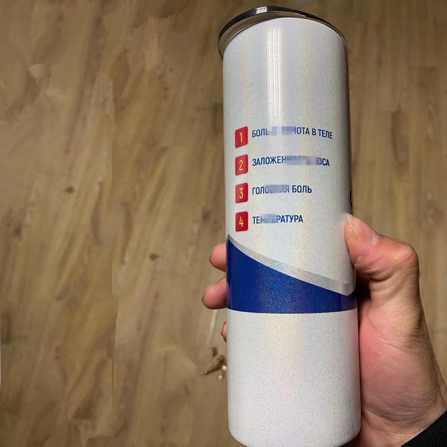 Sublimation 20oz 30oz Skinny Mug Sublimating 600ml 900ml Slim Tumbler Blank or Photo On Cup Straight Water Wine Glass Make Your Design Be Real Free PP