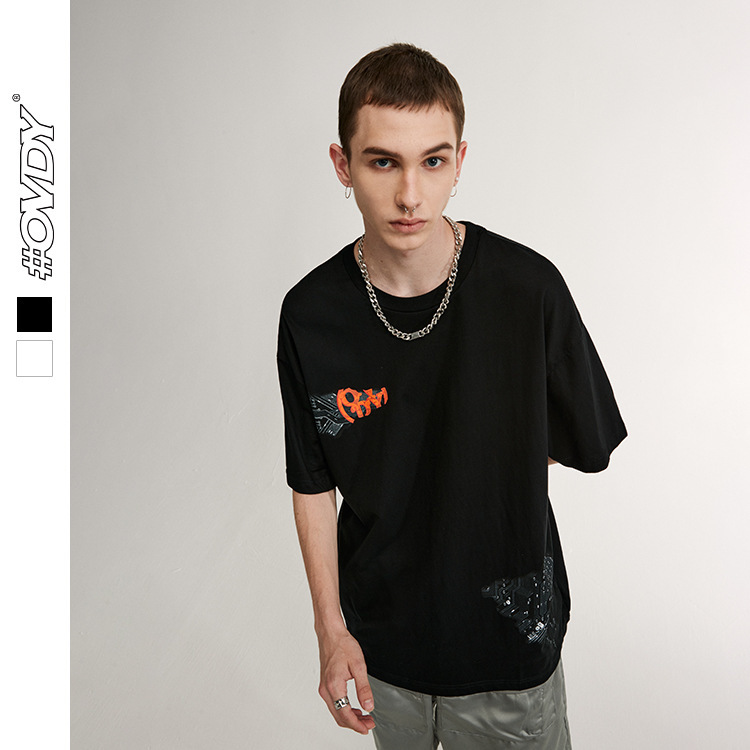 wxwovdy 2021 spring / summer new street ins personalized perspective fragment print round neck loose short sve t-shirt, White;black
wxwovdy 2021 spring / summer new street ins personalized perspective fragment print round neck loose short sve t-shirt, White;black