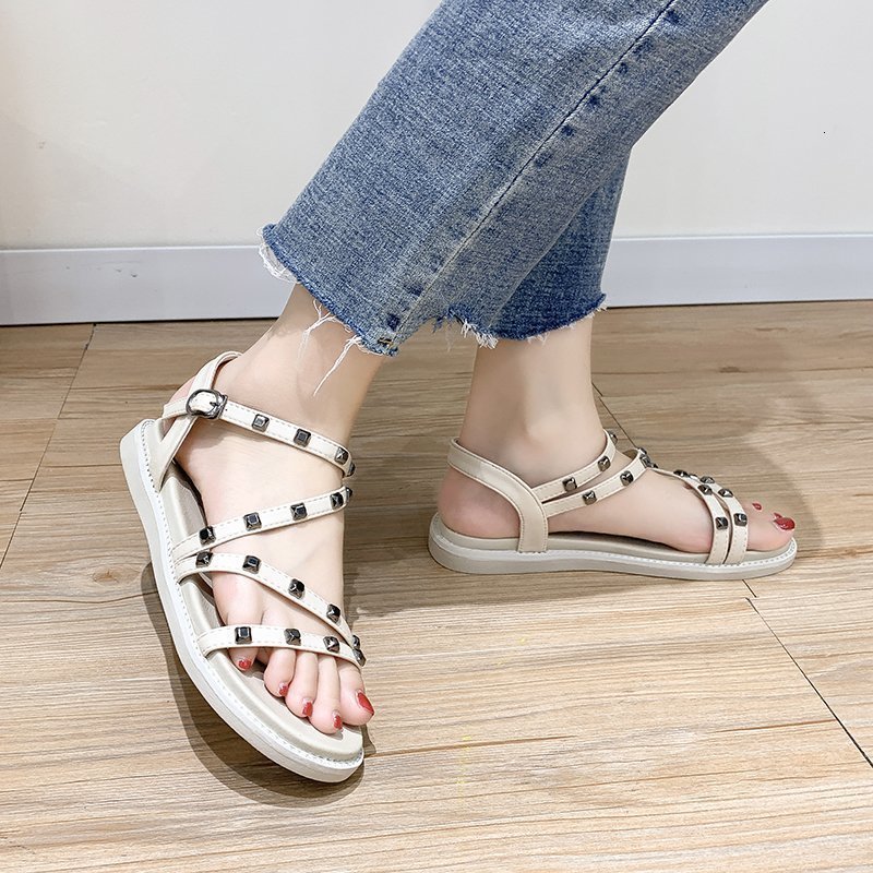 sandals summer women trend beach shoes woman flats fashion rivet platform lady casual female heel flat tvuf, Black
sandals summer women trend beach shoes woman flats fashion rivet platform lady casual female heel flat tvuf, Black