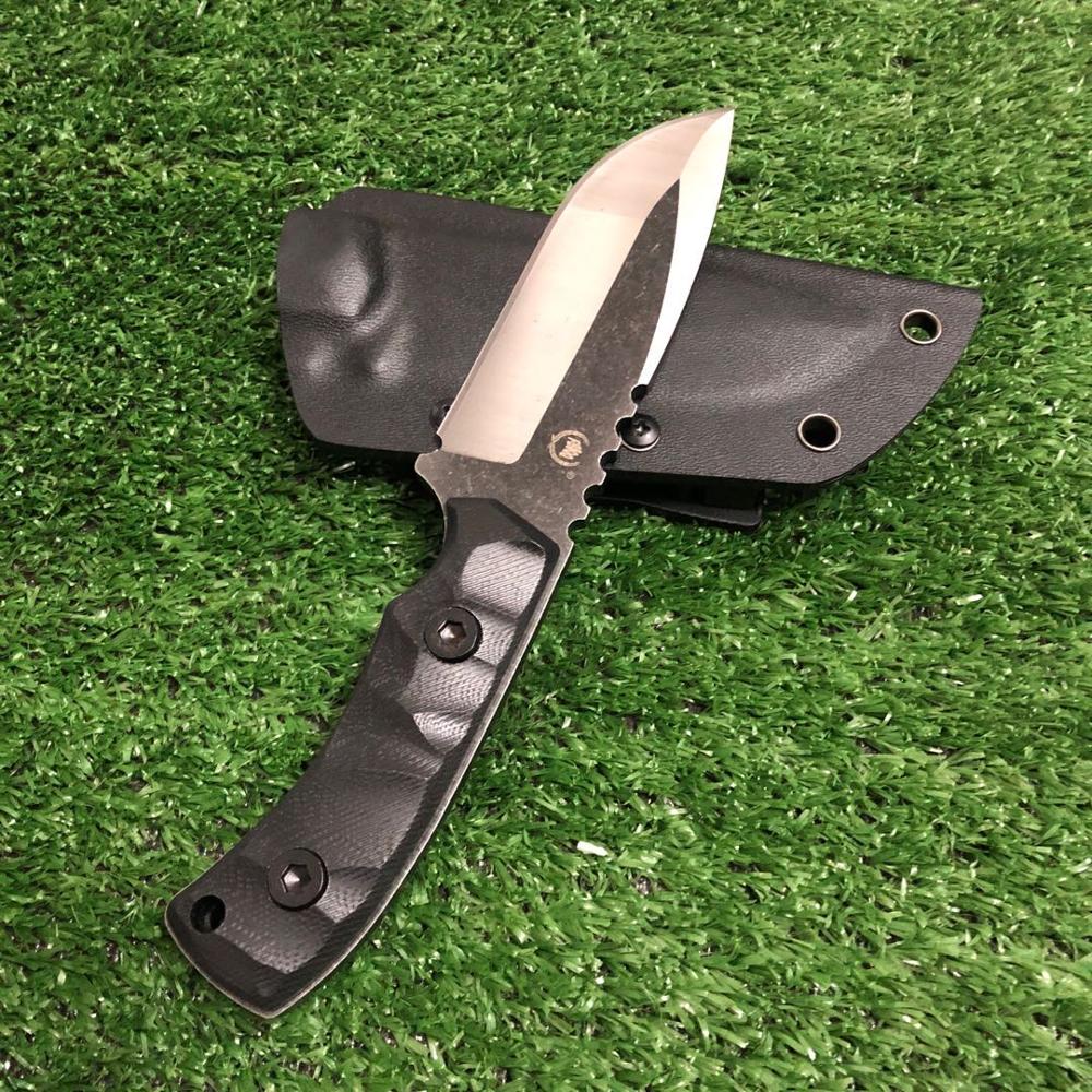 Hot EDC TOOS Fixed Bade Knife Stonewashed 440 Bade Back G10 Hande Hunting+ K sheath Camp Surviva Tactica Straight Knives
Hot EDC TOOS Fixed Bade Knife Stonewashed 440 Bade Back G10 Hande Hunting+ K sheath Camp Surviva Tactica Straight Knives