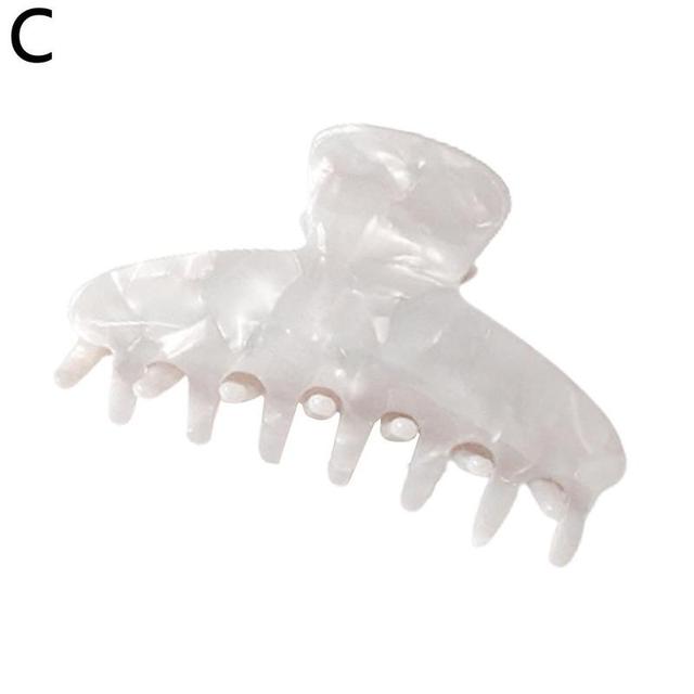 Acetate Hair Claws Big Size Square Hair Crabs Clip Fashion Leopard Clamps For Women Hair Accessories Grain