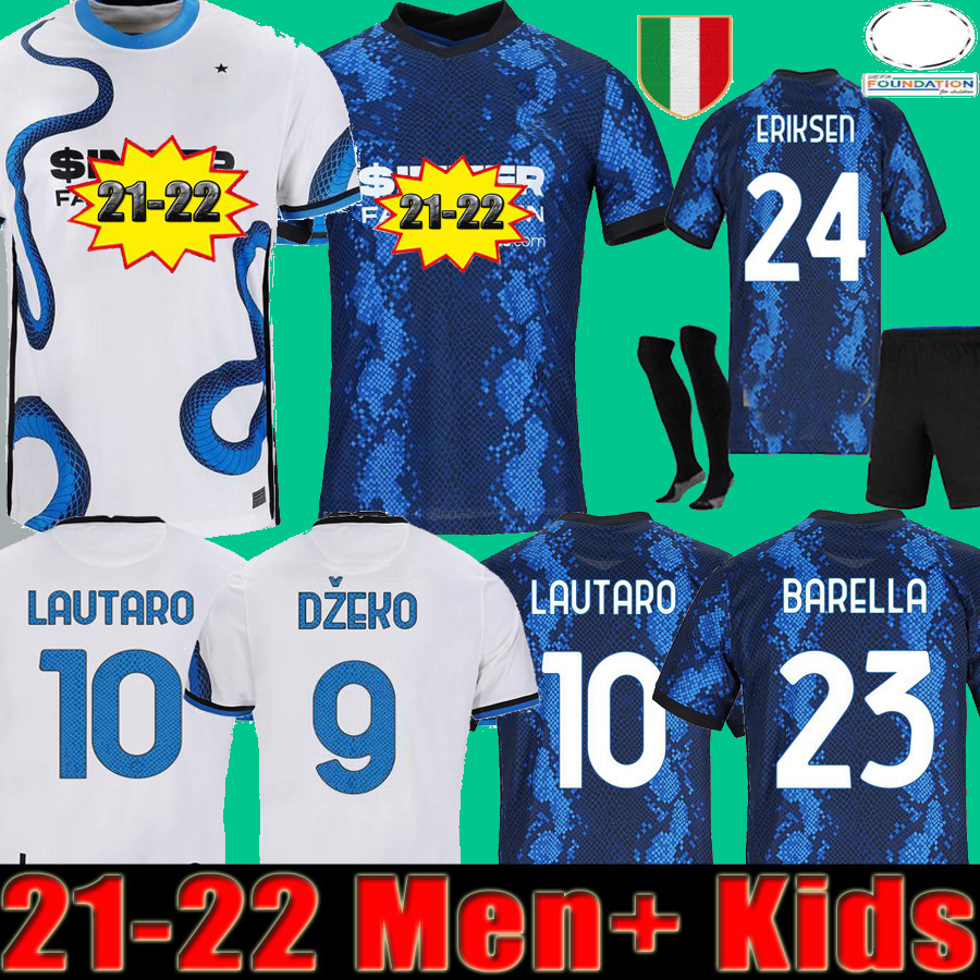 INTER jerseys VIDAL BARELLA MILAN LAUTARO ERIKSEN ALEXIS 21 22 soccer football shirt 2021 2022 uniforms men + kids kit away 4th fourth Dzeko pre match, Kids 21 22 home
INTER jerseys VIDAL BARELLA MILAN LAUTARO ERIKSEN ALEXIS 21 22 soccer football shirt 2021 2022 uniforms men + kids kit away 4th fourth Dzeko pre match, Kids 21 22 home