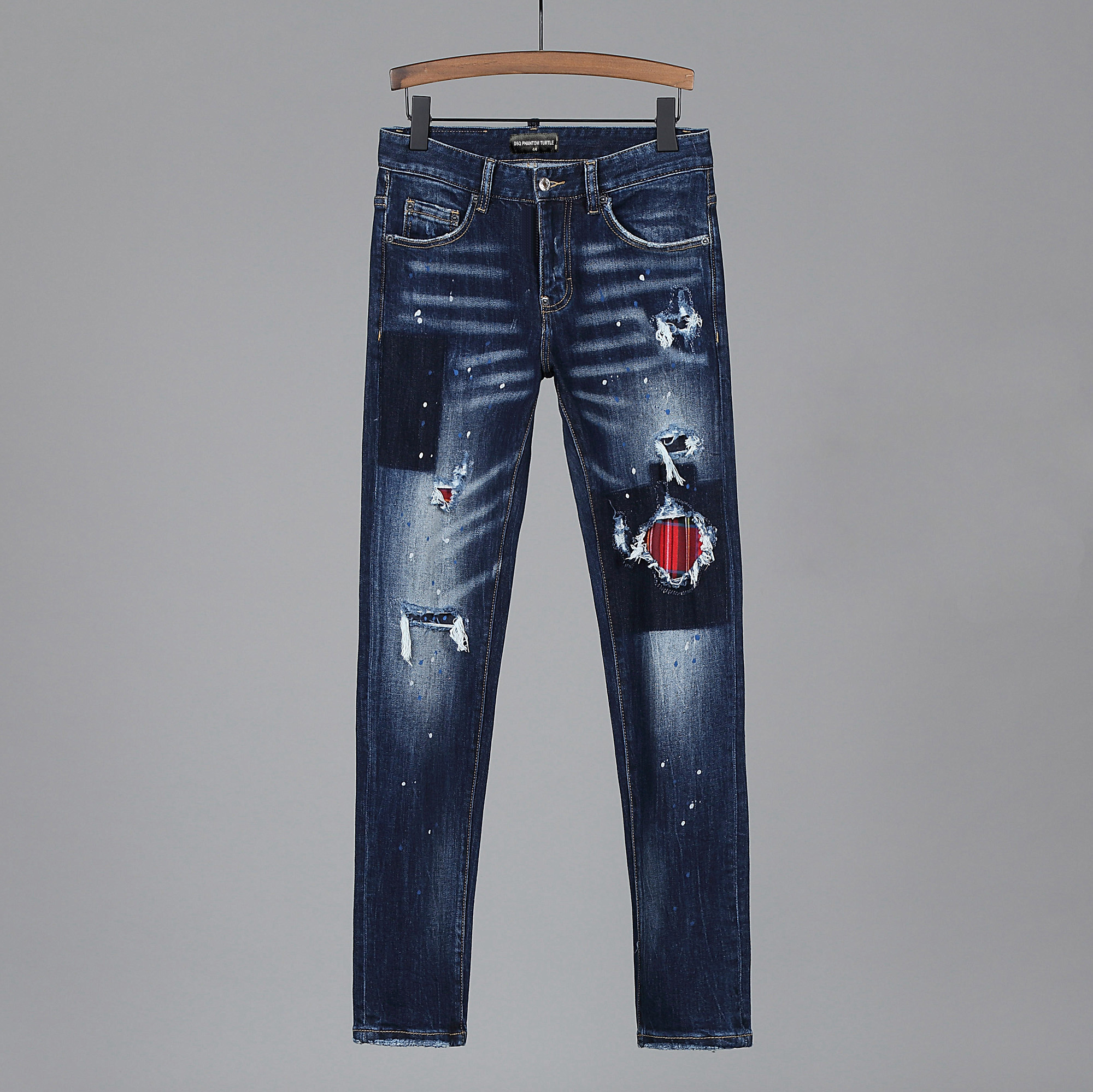 DSQ PHANTOM TURTLE Perfecto Wash Cool Guy Jeans Classic Fashion Man Hip Hop Rock Moto Mens Casual Design Ripped Distressed Skinny Denim Bike, Blue
DSQ PHANTOM TURTLE Perfecto Wash Cool Guy Jeans Classic Fashion Man Hip Hop Rock Moto Mens Casual Design Ripped Distressed Skinny Denim Bike, Blue