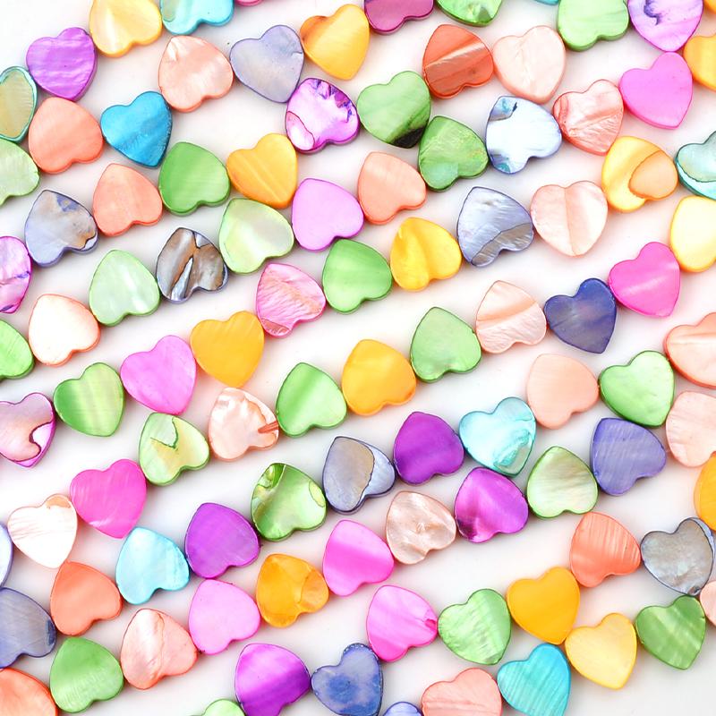Other 10mm Colorful Cross Hole Love Heart Shape Shell Beads Natural Stone For Jewelry Making DIY Bracelet Necklace Handmade
Other 10mm Colorful Cross Hole Love Heart Shape Shell Beads Natural Stone For Jewelry Making DIY Bracelet Necklace Handmade