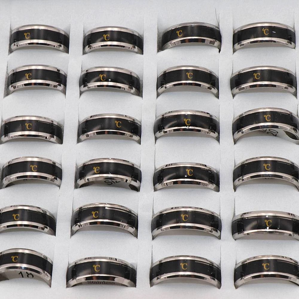 Fashion Stainless Steel Temperature Mood Rings Emotion Feeling Intelligent Temperat Jewelry For Men Women Party Gifts
Fashion Stainless Steel Temperature Mood Rings Emotion Feeling Intelligent Temperat Jewelry For Men Women Party Gifts