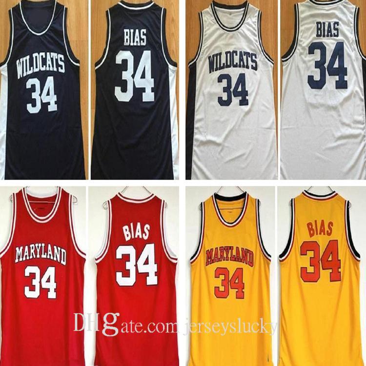 College 34 Len Bias Jersey Men Basketball University 1985 Maryland Terps Jerseys Team Red Yellow White Away Sport Stitched Shirts Size S-2XL, Color 1
College 34 Len Bias Jersey Men Basketball University 1985 Maryland Terps Jerseys Team Red Yellow White Away Sport Stitched Shirts Size S-2XL, Color 1