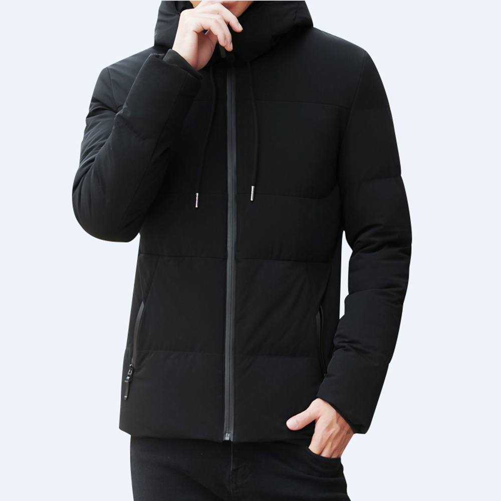 Winter Mens Jackets Casual Hooded Thick Padded Mens Jacket Coats Warm Zipper Slim Tops Outwear Plus Size 4xl JK18045 210518
