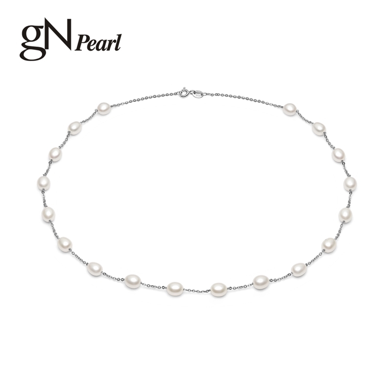 gN Drop Choker Necklace 6-7mm Natural Freshwater Oval s Chain gNPearl Fine Jewerly for Women Girls Gift
gN Drop Choker Necklace 6-7mm Natural Freshwater Oval s Chain gNPearl Fine Jewerly for Women Girls Gift