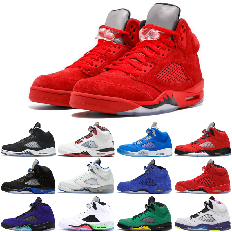 men basketball shoes 5 5s Oreo Quai 54 Bluebird What The Fire Red Stealth Racer Blue mens trainers sports sneakers size 7-13 fashion, #26 top 3
men basketball shoes 5 5s Oreo Quai 54 Bluebird What The Fire Red Stealth Racer Blue mens trainers sports sneakers size 7-13 fashion, #26 top 3