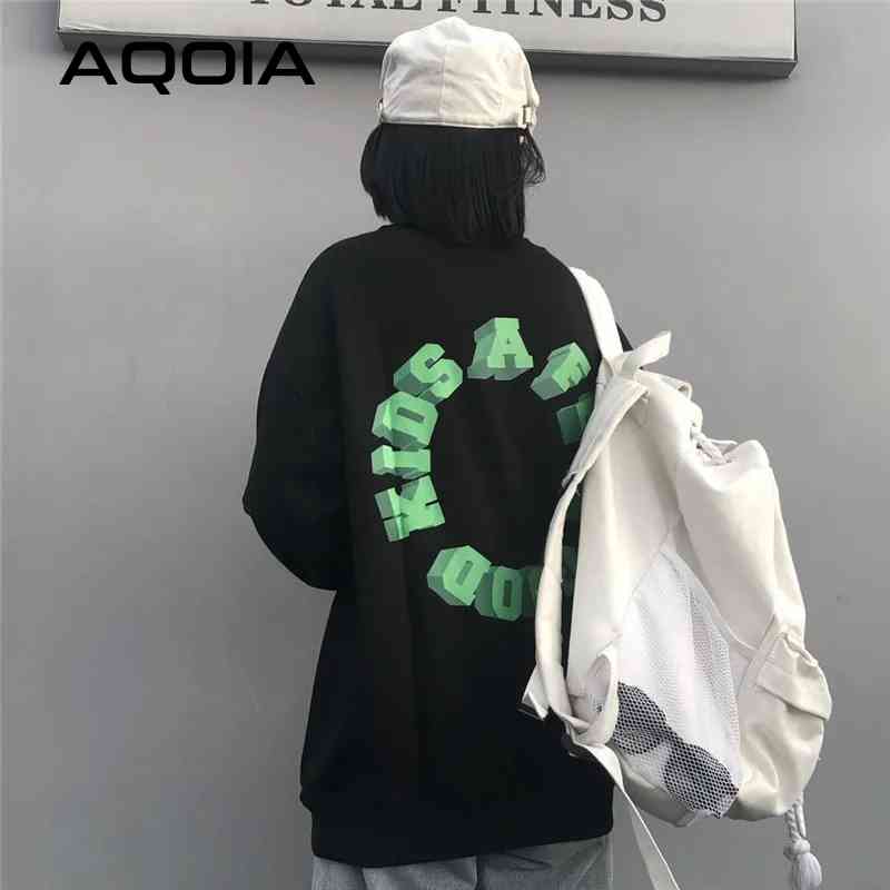 Autumn Streetwear 3D Letter printing Womens Sweatshirt Hoodies Oversize Loose Women Sweatshirts Winter Female Pullover 210521, Sku-2
Autumn Streetwear 3D Letter printing Womens Sweatshirt Hoodies Oversize Loose Women Sweatshirts Winter Female Pullover 210521, Sku-2