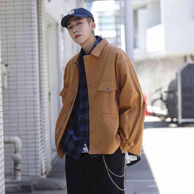 Men's Jackets Bomber jcket with loose collr, high-qulity men's turtleneck, blck/brown, utumn Q91W, 1# shoe box
Men's Jackets Bomber jcket with loose collr, high-qulity men's turtleneck, blck/brown, utumn Q91W, 1# shoe box
