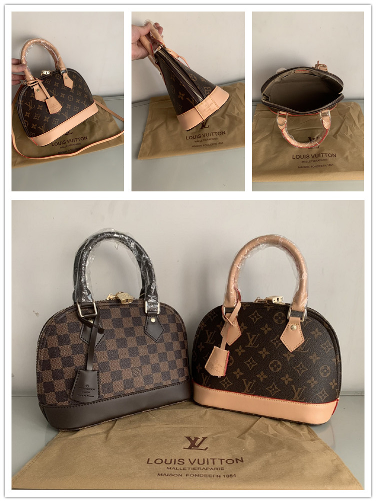 LVLouisVitton Vutton Alma BB Shell Bag Designer Women Handbags Flower Plaid Crossbody Shoulder Bags Tote Purse 25cm 016, Coffee grid
LVLouisVitton Vutton Alma BB Shell Bag Designer Women Handbags Flower Plaid Crossbody Shoulder Bags Tote Purse 25cm 016, Coffee grid