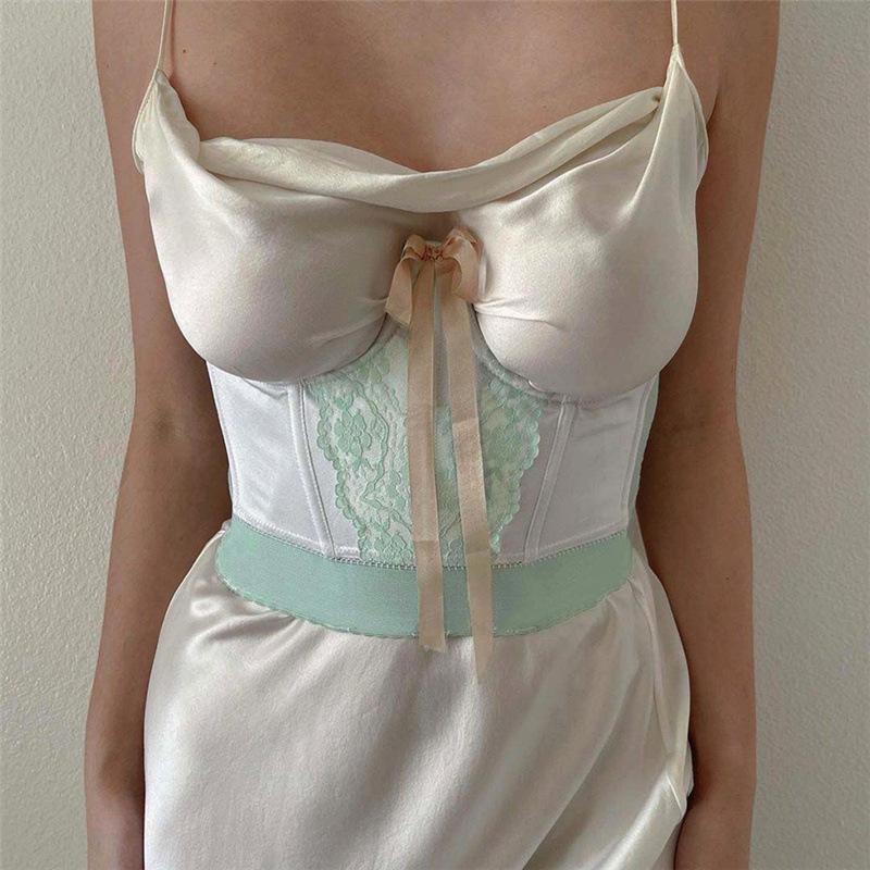 Giyu Green Fashion Lace Bow Slim Corset Underbust For Women Vintage Belts Wrap Girdle Ladies Party Club Cummerbunds Top 2021, Black;brown
Giyu Green Fashion Lace Bow Slim Corset Underbust For Women Vintage Belts Wrap Girdle Ladies Party Club Cummerbunds Top 2021, Black;brown