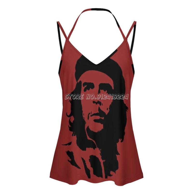 Women' Tanks & Camis Che Guevara T-shirt Camisole Summer Fashion Print Beach Sling Casual Sleeveless Loose Tops Argentina Ralphyboy Cool, White-camisole
Women' Tanks & Camis Che Guevara T-shirt Camisole Summer Fashion Print Beach Sling Casual Sleeveless Loose Tops Argentina Ralphyboy Cool, White-camisole